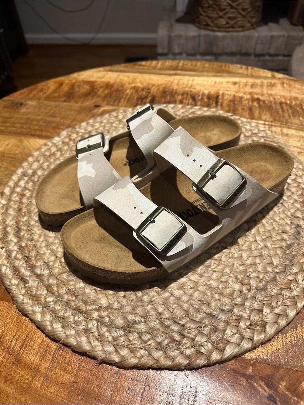 Birkenstock Arizona Beige Camo size 40
